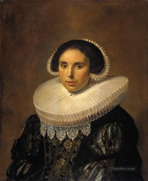 フランス・ハルス Painting - サラ・ウォルファーツ・ファン・ディーメンと思われる女性の肖像 オランダの黄金時代 フランス・ハルス